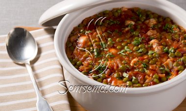 يخنة البازيلاء والجزر اللبنانية طريقة تحضير سهلة