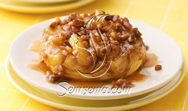 طريقة عمل بسكويت التفاح والكراميل روووعة