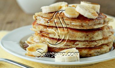 بان كيك الموز بدون طحين باستخدام بديل صحي و لذيذ