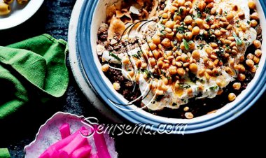 طريقة عمل فتة اللحمة الطريقة الشامية