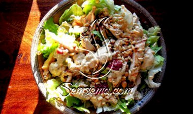 سلطة الدجاج بالكاري سهلة و لذيذة