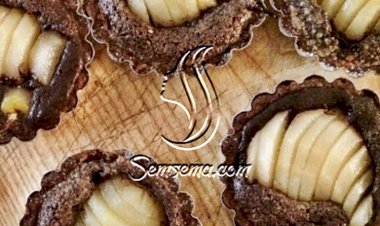 طريقة عمل كيك بالاجاص حلى سهل و جديد