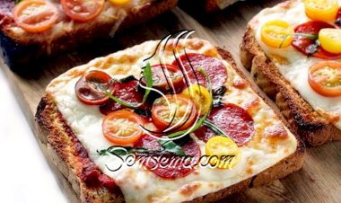 طريقة عمل بيتزا بدون عجين بالتوست