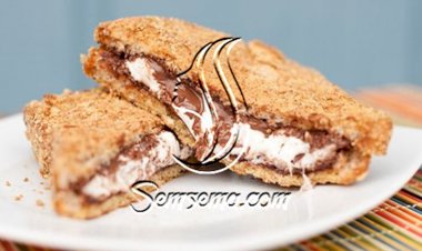طريقة عمل حلى سمورز بالبسكويت
