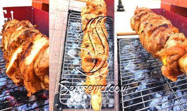 طريقة عمل سيخ شاورما دجاج منزلي .. اطيب من المطاعم