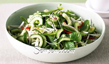 طريقة عمل سلطة خضار بالرمان بالفرن