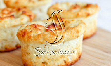 كب كيك البرتقال الهش مع الجبن وصفة مذهلة