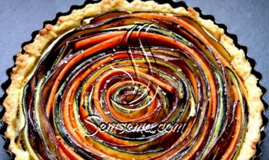 طريقة عمل فطيرة الخضار بالجبن