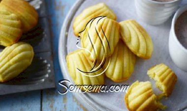 طريقة عمل بسكويت مادلين الفرنسي بالليمون