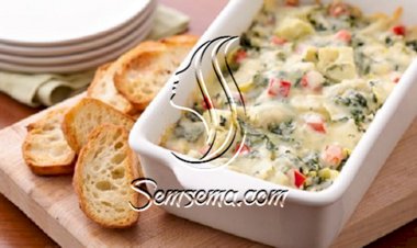 طريقة عمل أرضي شوكي بالجبنة و السبانخ