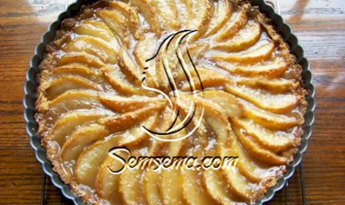 تارت الشوكولاته بالبندق الإيطالي والاجاص