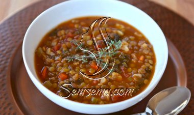 طريقة تحضير شوربة العدس مع الخضار