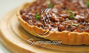 طريقة عمل فطيرة البصل والجبن الفرنسية