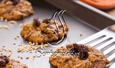 كوكيز الشوفان والزبيب للرجيم