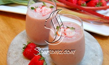 سموثي الفراولة واليانسون صحي وسريع