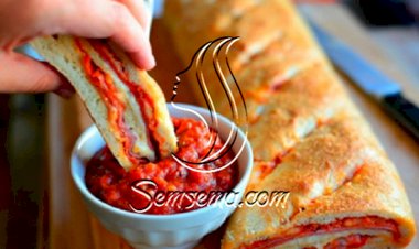 طريقة عمل سترومبولي ايطالي باللحم والجبن