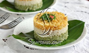 طريقة عمل الأرز الملون بالزنجبيل