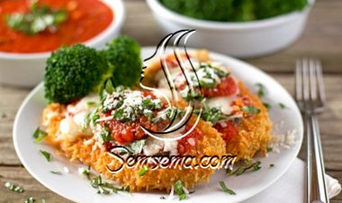 دجاج مشوي مع الجبن طريقة سهلة