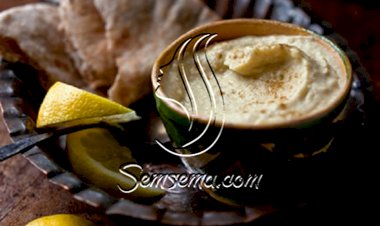 طريقة عمل متبل الحمص بالزبادي التركي