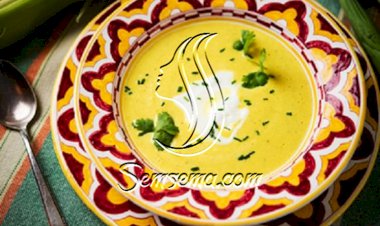 طريقة عمل شوربة الذرة الهندية