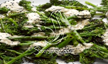 طريقة عمل سلطة البروكلي بالطحينه