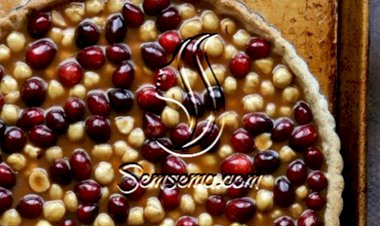 تارت التوت والاجاص بالطريقة الفرنسية