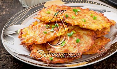 طريقة عمل عجة البطاطس المقلية