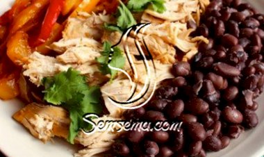 فاهيتا الدجاج على الطريقة اللبنانية بالشطة