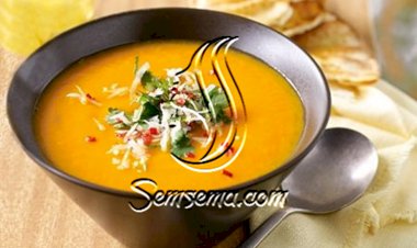 شوربة البطاطا الحلوة الصحية باسهل طريقة