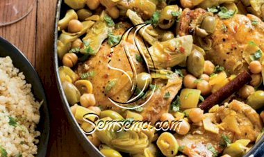 طريقة عمل خرشوف بالدجاج بالفرن