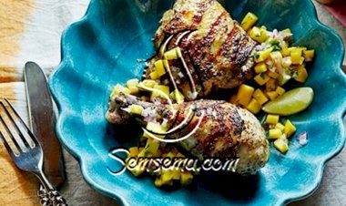 طريقة عمل دجاج مشوي بالشواية الكهربائية