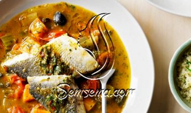 طريقة عمل شوربة السمك المغربية الاصلية