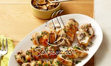 طريقة عمل رول الدجاج بالفرن