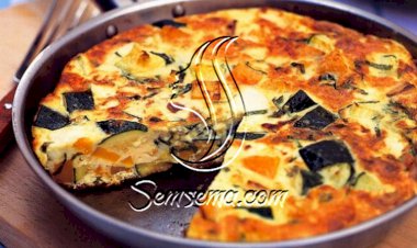 طريقة عمل عجة الخضار بالفرن بنكهة ايطالية