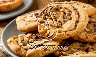 طريقة عمل كوكيز بزبدة الفول السوداني والشوفان