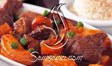 طريقة عمل يخنة اللفت باللحم للغداء