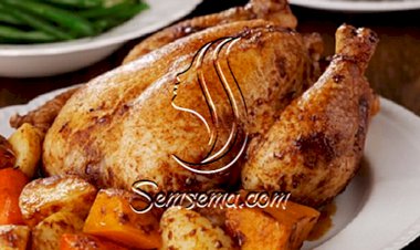 طريقة عمل دجاج مشوي بالفرن مثل المطاعم