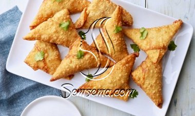 طريقة عمل سمبوسة دجاج مفروم لذيذة