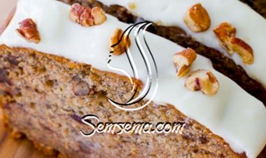 طريقة عمل كيكة الموز بكريمة الجبن