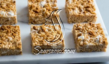 طريقة عمل رايس كرسبي بالمارشميلو