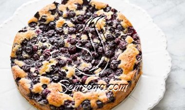 طريقة عمل كيك بلو بيري