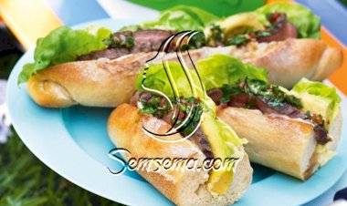 طريقة عمل سندويش ستيك لحم شهية