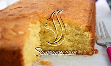 طريقة عمل كيكة السميد والطحين