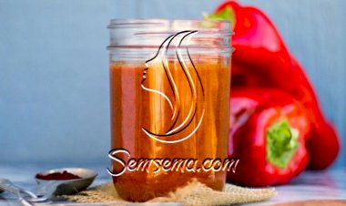 طريقة عمل صلصة الفلفل الاحمر الحلو و الحار