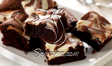 طريقة عمل براونيز بالجبن والشوكولاته