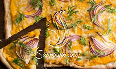 طريقة عمل بيتزا بالجزر