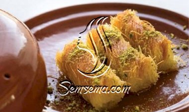 طريقة عمل اصابع الكنافة المحشية بالقشطة