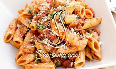 طريقة عمل مكرونة بالخضار واللحم المفروم