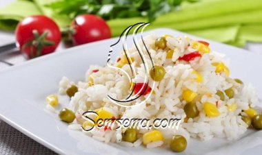 طريقة عمل رز بالخضار لذيذ