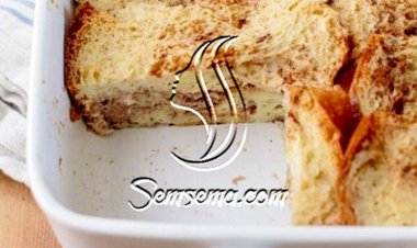 طريقة عمل خبز بالكاسترد بالصامولي